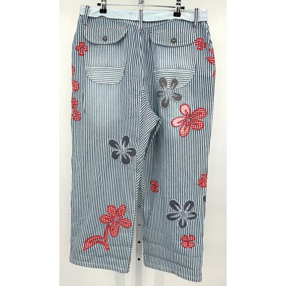 We The Free Hot Tropics Cuffed Harem Pants Size 12 - Picture 8 of 14